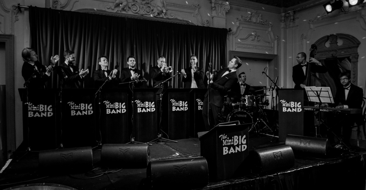 The Mini Big Band photo by Chris Lopez 02/01/16 Bush Hall London