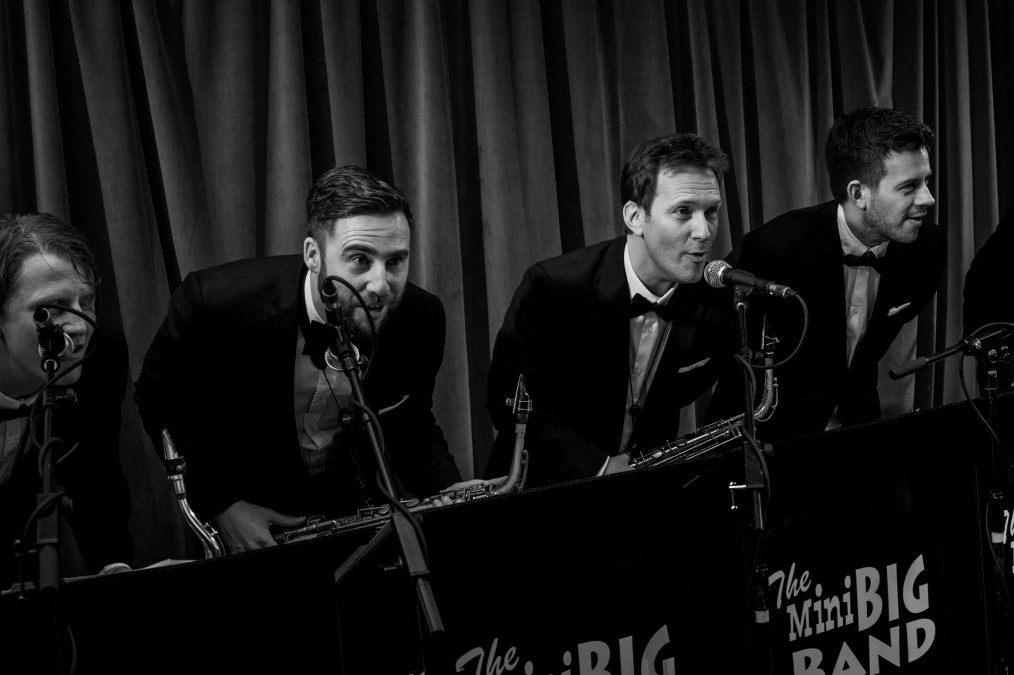 The Mini Big Band photo by Chris Lopez 02/01/16 Bush Hall London